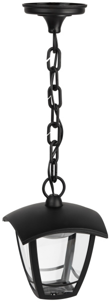 ЭРА Садово-парковый светильник ДСУ 07-8-001 У1 «Марсель» черный 8Вт светодиодный подвесной