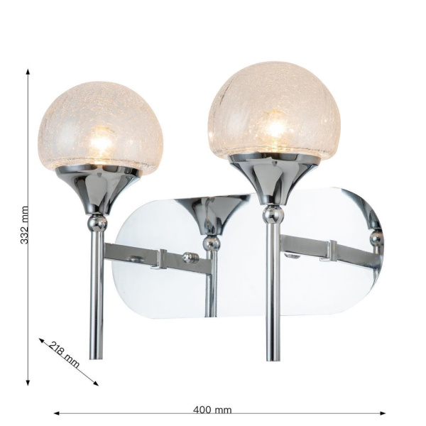 Купить Favourite Бра D220*W400*H330/ 2*E14*40W, excluded 2971-2W