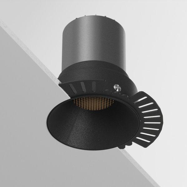 Купить Светильник GREENTECH-CIRCLE-B-D85-10W 4000K (встраиваемый) ЧЕРНЫЙ (Briaton, IP20 Металл, 3 года) 035353