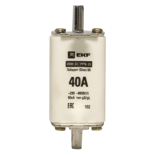 Купить EKF PROxima Плавкая вставка ППН-33 160/ 40А габарит 00