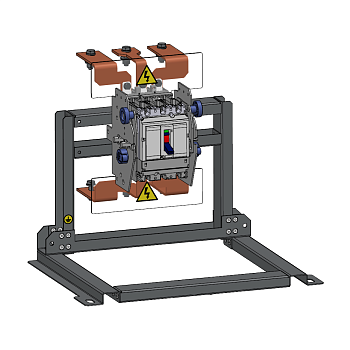 КЭАЗ Блок замены автоматического выключателя-АВМ4СВ/НВ-OptiMat D250N-MR1-ВИ-ВК-НР110DC/230AC-ПРД-ВВЦ-РВЦ