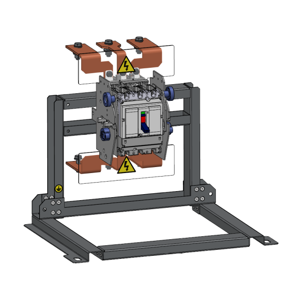КЭАЗ Блок замены автоматического выключателя-АВМ4СВ/НВ-OptiMat D250N-MR1-ВИ-ВК-НР110DC/230AC-ПРД-ВВЦ-РВЦ