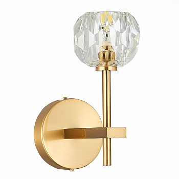 ST Luce SL1166.301.01 Бра Латунь/Прозрачный G4 1*3W