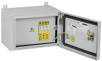 IEK Ящик с понижающим трансформатором-0,25 230/24-3 УХЛ2 IP54