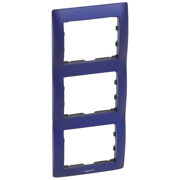 Legrand Galea Life Синий Металл/Magic Blue Рамка 3-я верт 771917