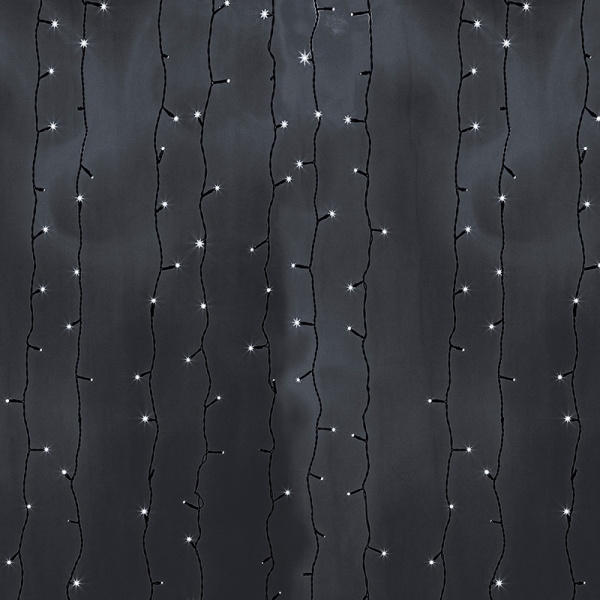 NEON-NIGHT Светов. занавес 9м светодиод. (LED) белый 135Вт 220-230В 235-275