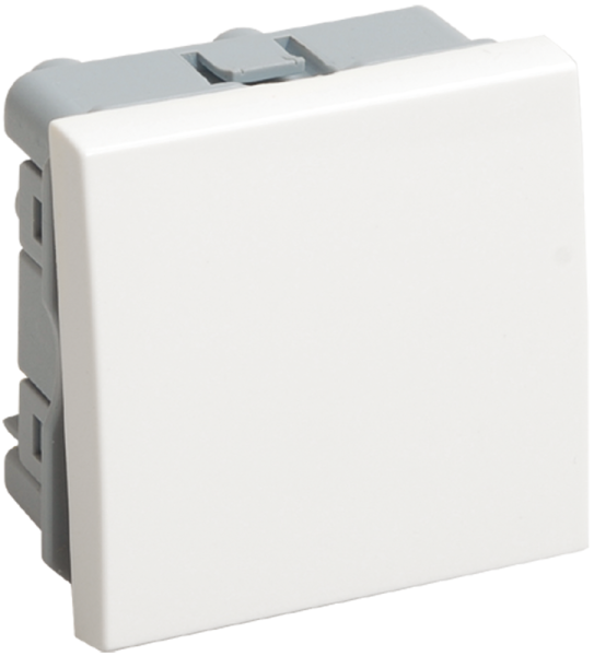 Купить IEK PRIMER Выключатель проходной (переключатель) одноклавишный на 2 модуля. ВК4-21-00-П
