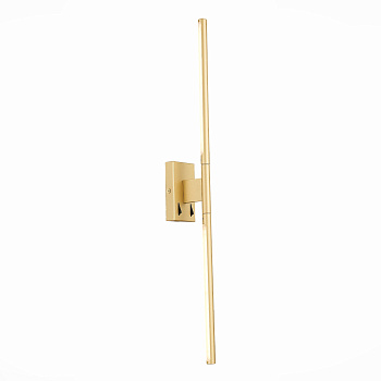 ST LUCE  SL1580.201.01 Светильник настенный Матовое золото/Белый LED 1*12W 3200K ST LUCE  SL1580.201.01 Светильник настенный Матовое золото/Белый LED 1*12W 3200K