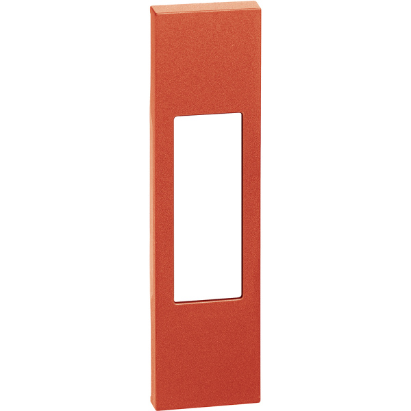 BT Living now Красный Лицевая панель для розеток итальянского стандарта 1 мод KR02