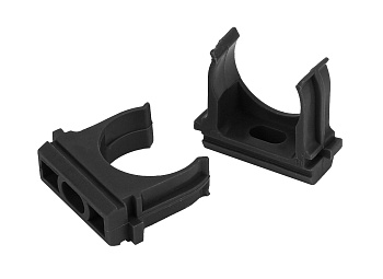 ЭРА CLIP-16-10-B Крепеж-клипса (черный) для трубы d 16мм (10шт)