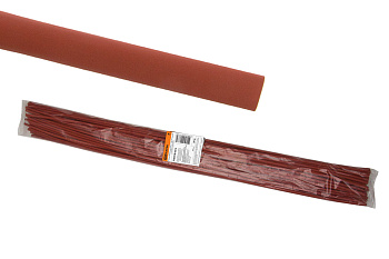 TDM Термоусаживаемая трубка ТУТнг 8/4 красная по 1м (50 м/упак) SQ0518-0212