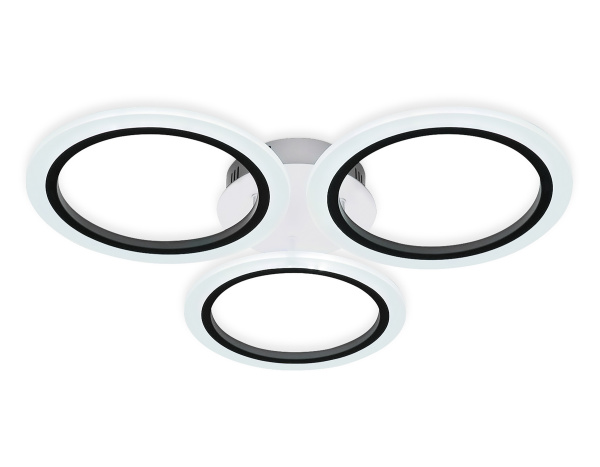 Купить Ambrella Потолочный светодиодный светильник с пультом FA4052/3 WH белый 4200K/3000/6400K 51W D580*80 (ПДУ ИК)