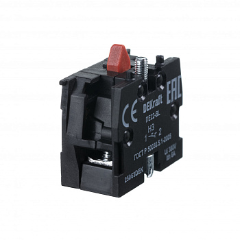 Dekraft Контакт доп. для двойных Выключатель ПЕ-22 1НЗ ДК-22