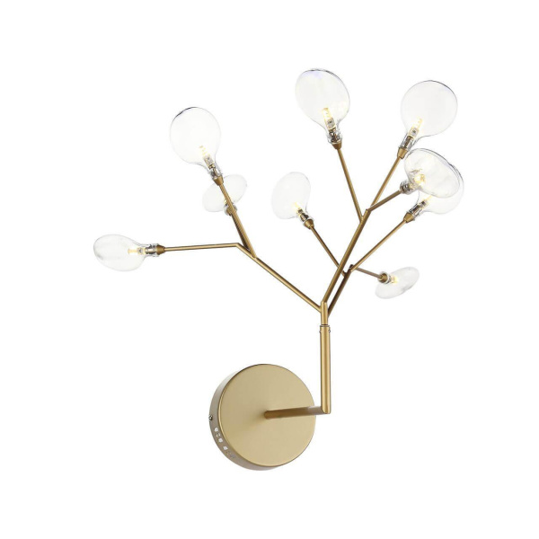 ST LUCE SL411.201.09 Бра  Золотой/Прозрачный G4 9*1,5W