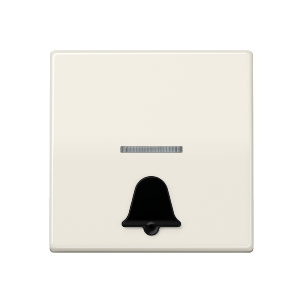 JUNG Клавиша для выключателя с символом "звонок" слоновая кость AS591K1KO5