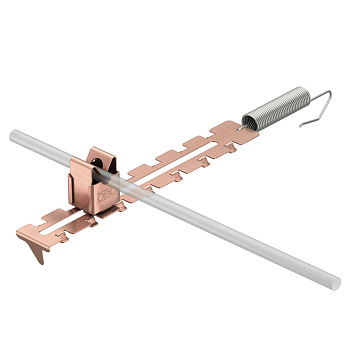 OBO Bettermann Держатель проволоки коньковый, с пружиной 5203023