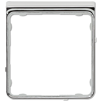 JUNG CD plus Полированный хром Рамка внешняя цветная CDP82GCR