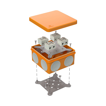 Промрукав Коробка огнестойкая для о/п двухкомпонентная 60-0300-FR10.0-8 Е15-Е120 100х100х50