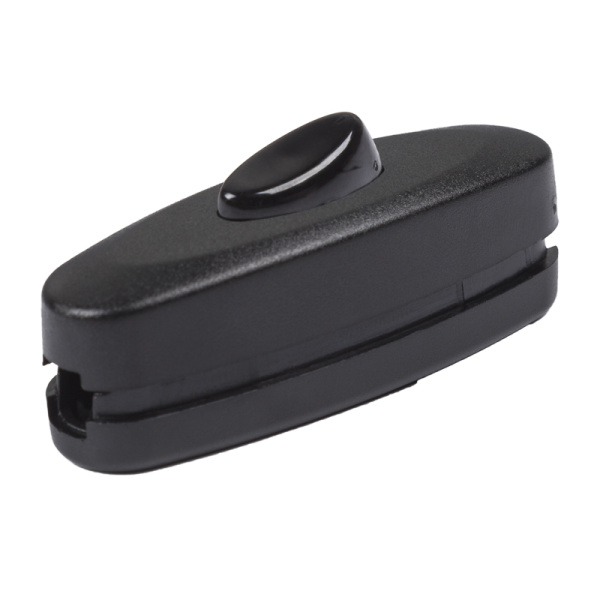 Выключатель-кнопка 250V 2А ON-OFF на электропровод (для настольной лампы) Rexant 36-3018