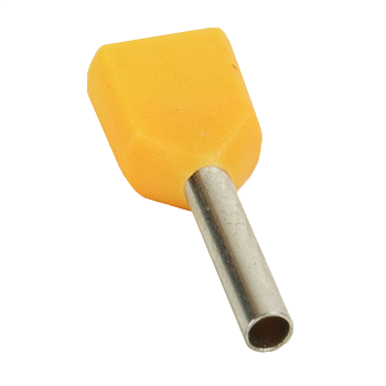 КЭАЗ Наконечник штыревой втулочный под два провода НШвИ2 OptiKit T-Shv2-PVC- 1,0-10(100шт)