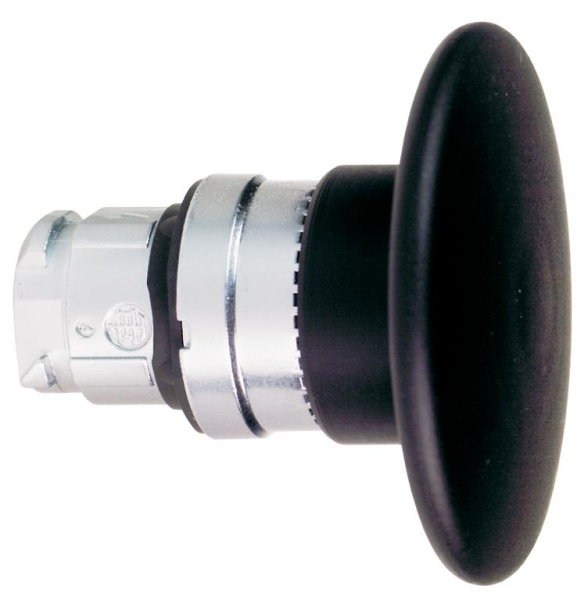 Купить SE XB4 Головка грибовидной кнопки 22мм черная ZB4BR2