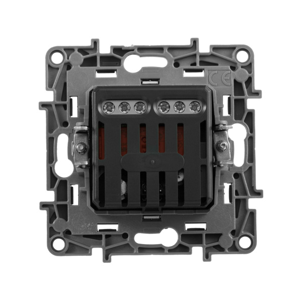 Купить Legrand Etika Антрацит Термостат д/пола 672630