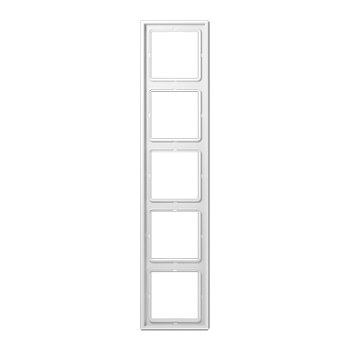 JUNG LS 990 Белая Рамка 5-ая LS985WW