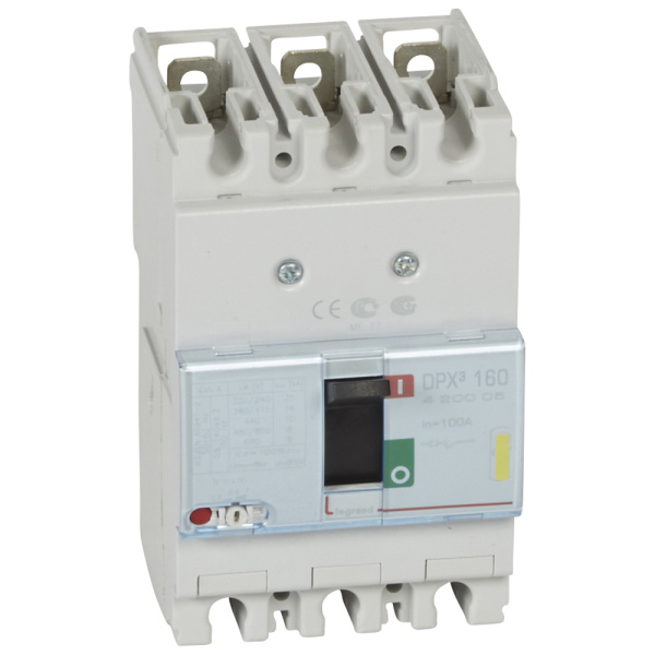 Legrand DPX3 160 Автоматический выключатель 3P 100А 16kA 420005 Legrand DPX3 160 Автоматический выключатель 3P 100А 16kA 420005