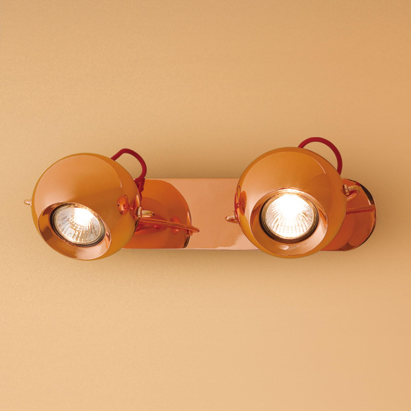 Citilux CL532523 Сфера Медь+Красн. Светильник Наст.-Потол