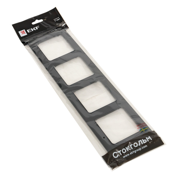 Купить EKF PROxima Стокгольм Черный Рамка 4-ая