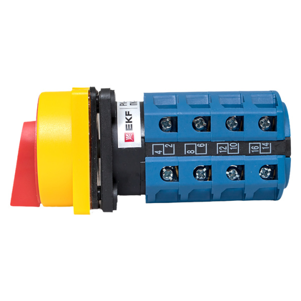 Купить Переключатель кулачковый ПК-1-24 25А 4P "1-0-2" с блокировкой IP65 EKF PROxima