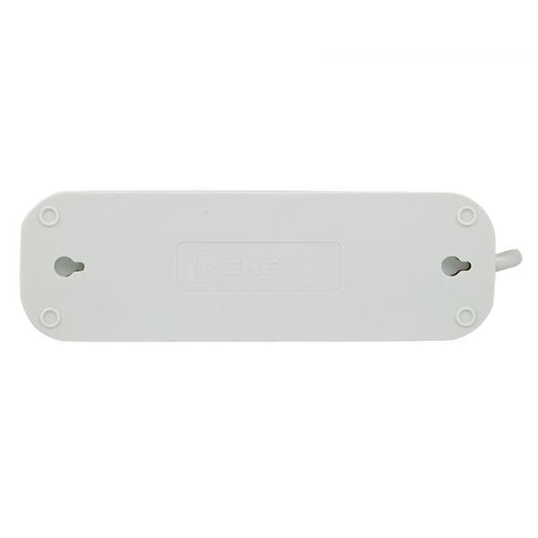 Купить EKF PROxima Удлинитель "Эксперт" 3 гнезда 3 метра 16А/3,5кВт с выключателем и заземлением ПВС 3х1