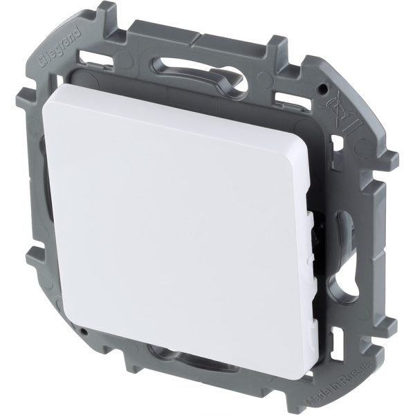 Купить Legrand INSPIRIA Белый Переключатель одноклавишный 10 AX - 250 В 673650