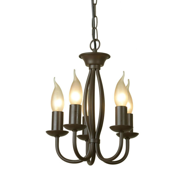 Купить Lussole LGO Металл Коричневый /  Без плафона Люстра E14 60W LSP-9913