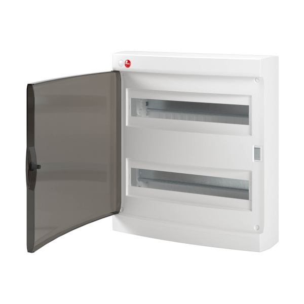Купить DKC Щиток настен. с дверцей 36(2X18) мод.,IP41, белый