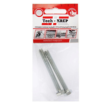 Tech-Krep Болт DIN933 с шестигранной головкой оцинк. М12х70 (2 шт) - пакет 102981