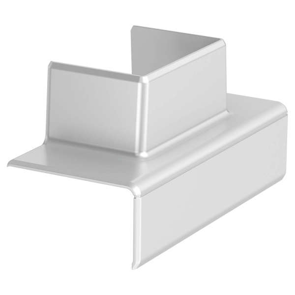 OBO Bettermann Т-переходник с канала Rapid 45-2, 53x100/53x165 мм на канал WDK 40x60 мм, ПВХ алюминиевый цвет 6113314