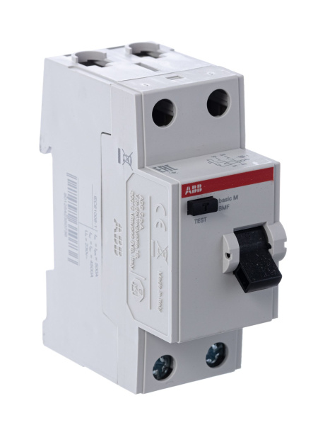 ABB Basic M УЗО 2P, 63A, 30мA, AC, BMF41263 2CSF602041R1630 Купить ABB Basic M УЗО 2P, 63A, 30мA, AC, BMF41263 2CSF602041R1630
