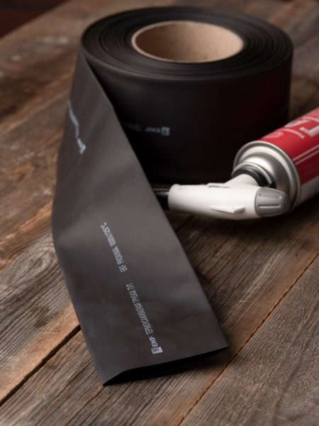 Купить EKF PROxima Термоусаживаемая трубка ТУТ нг 100/50 черная рулон