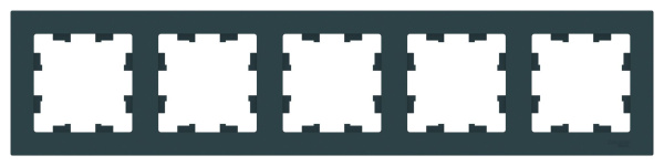 Купить Systeme Electric AtlasDesign Изумруд Рамка 5-ая, универсальная