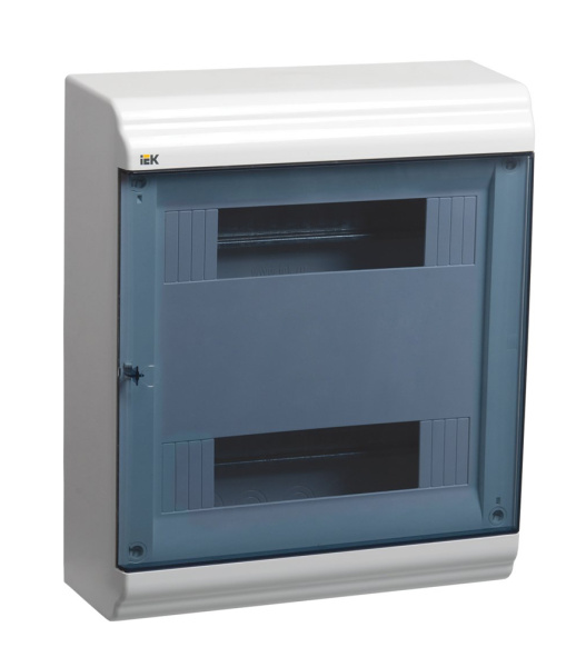 Купить IEK PRIME Корпус пластиковый навесной ЩРН-П-24 белый IP41