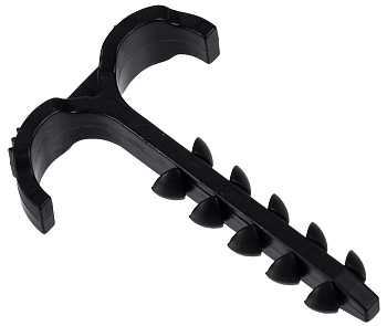 IEK Дюбель-хомут Т-обр. 4-12мм нейлон черный (25шт/упак)