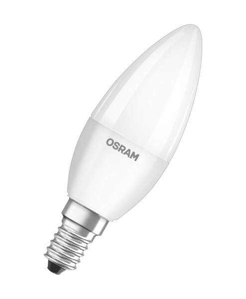 Osram Лампа LED свеча матовая E14 5,4W 830 4052899971608