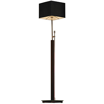 Lussole S.R.L Металл Хром / венге Ткань Торшер E27 60W LSF-2575-01