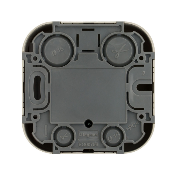 Купить Legrand Quteo Бежевый Розетка TV 782245