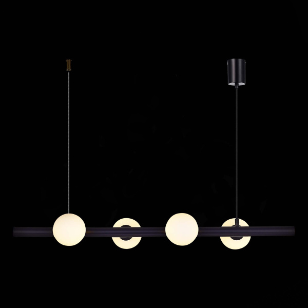 ST LUCE SL1185.403.04 Подвес Черный/Белый G9 4*5W