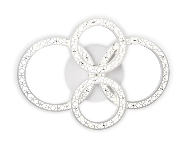 Купить Ambrella Потолочный светодиодный светильник с пультом FA163 WH белый 120W 800*600*120 (ПДУ РАДИО 2.4)