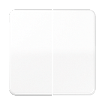 JUNG CD 500/CD plus Белая Накладка светорегулятора 2-х канального нажимного CD1565.07WW