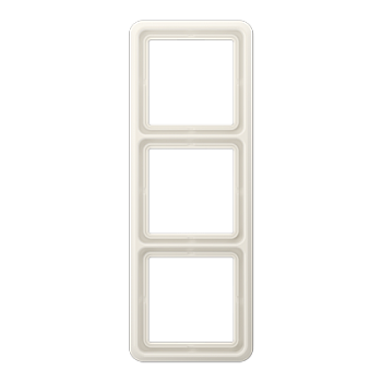 JUNG CD Бежевая Рамка 3-ая ударопрочная ударопрочная CD583WUW