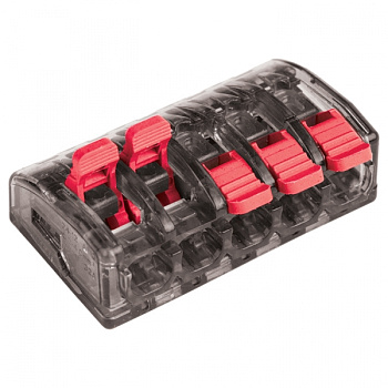 EKF PROxima Клемма СМК 221-415 5 отверстий 0.2-4.0 мм2 (50шт.)